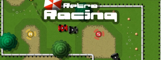Retro Racing Banner